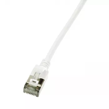 Kabel sieciowy LogiLink Ultraflex SlimLine RJ-45 Cat6a 1 m Biały