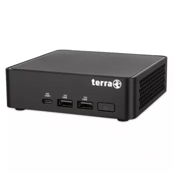 TERRA Micro 6000 SILENT GREENLINE Intel Core 5 210H 16 GB DDR5-SDRAM 500 GB SSD Windows 11 Pro Micro PC Mini PC Czarny