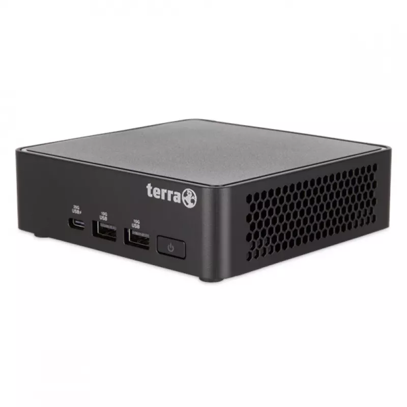 TERRA Micro 6000 SILENT GREENLINE Intel Core 5 210H 16 GB DDR5-SDRAM 500 GB SSD Windows 11 Pro Micro PC Mini PC Czarny