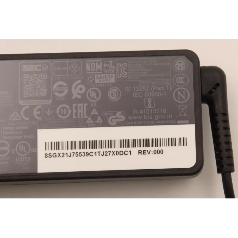 Lenovo 5A11H02883 zasilacz sieciowy Do laptopa Wewnętrzny 65 W Czarny