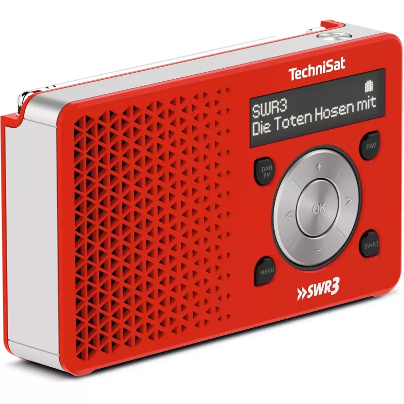Radio osobiste TechniSat DigitRadio 1 Czerwono-Białe