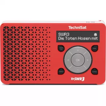 Radio osobiste TechniSat DigitRadio 1 Czerwono-Białe