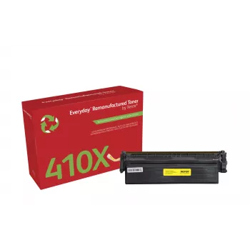 Everyday™ Żółty Toner Remanufakturowany firmy Xerox kompatybilny z HP 410X (CF412X), Wysoka wydajność
