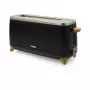 Toster Princess 142361 2 kromki 1000 W Czarny Srebrny Drewno