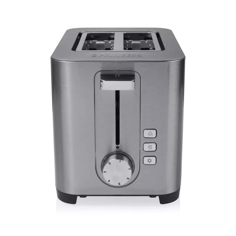 Toster Princess 01.142400.01.001 2 kromki stal nierdzewna 850W