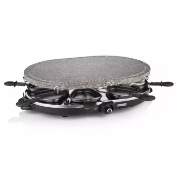 Princess 162720 Raclette 8 Owocowy Kamienny Grill Imprezowy 1200W 8 patelni
