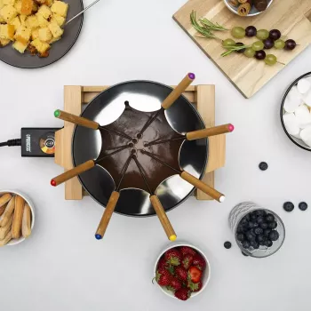 Zestaw do fondue Princess 01.173025.01.001 Pure Czarny