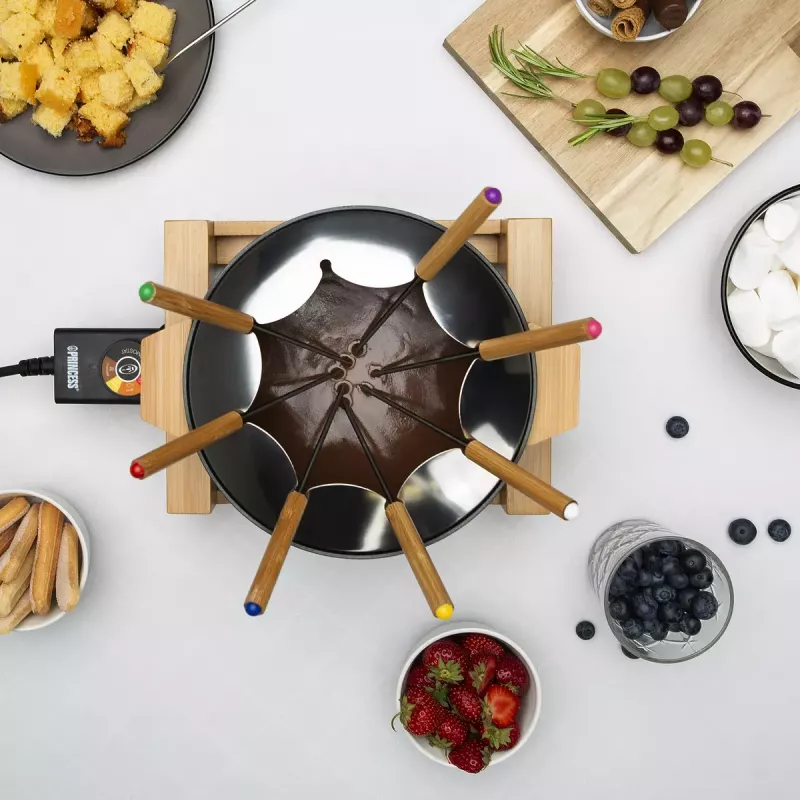 Zestaw do fondue Princess 01.173025.01.001 Pure Czarny