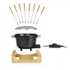 Zestaw do fondue Princess 01.173025.01.001 Pure Czarny