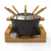 Zestaw do fondue Princess 01.173025.01.001 Pure Czarny