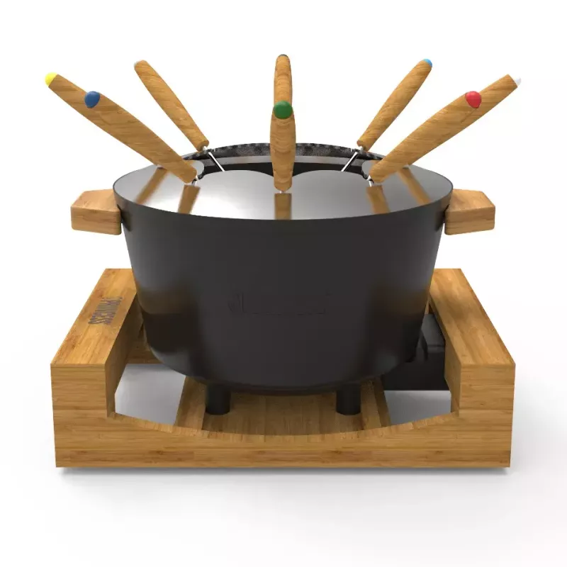 Zestaw do fondue Princess 01.173025.01.001 Pure Czarny