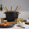Zestaw do fondue Princess 01.173025.01.001 Pure Czarny