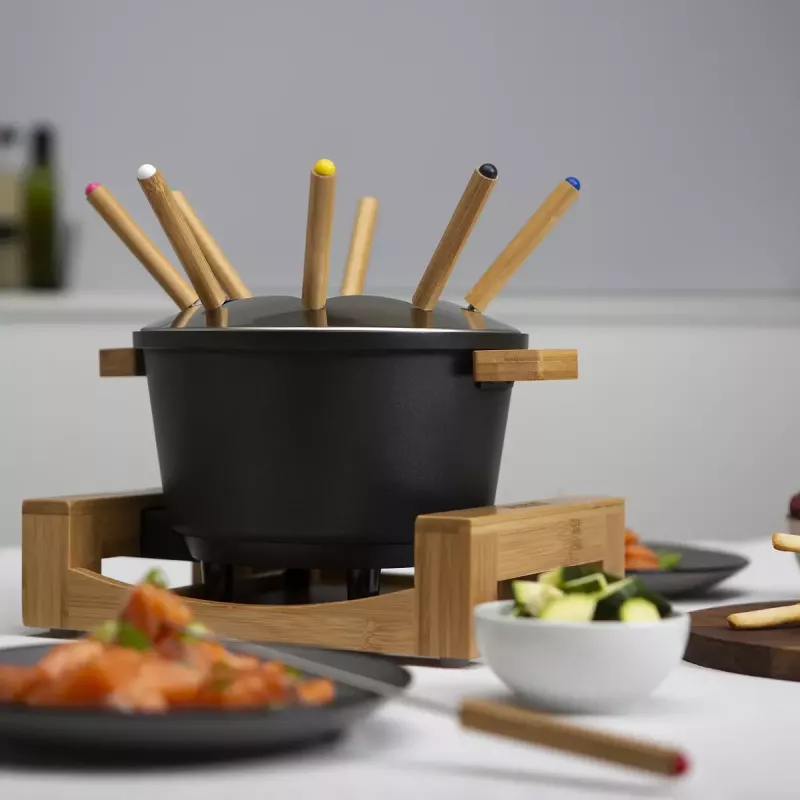 Zestaw do fondue Princess 01.173025.01.001 Pure Czarny