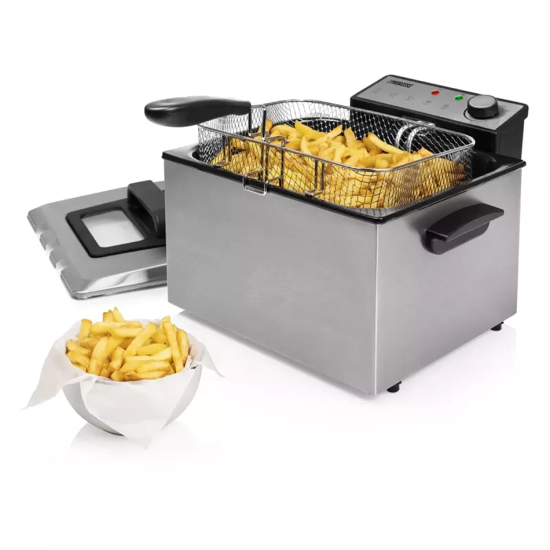Frytkownica Princess 01.185000.01.001 5L 3270W Czarna Stal nierdzewna