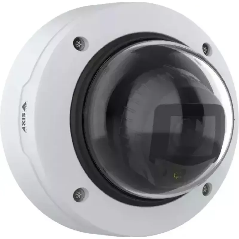 Kopułkowa kamera IP AXIS P3287-LV — 2592×1944, CMOS 1/2.8 cala, 3–8,5 mm, obrót 190°, wewnątrz/na zewnątrz, sufit/ściana