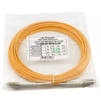 Kabel InfiniBand/światłowodowy BlueOptics 050502K5120000050M 50 m 2x LC LC/APC Zielony