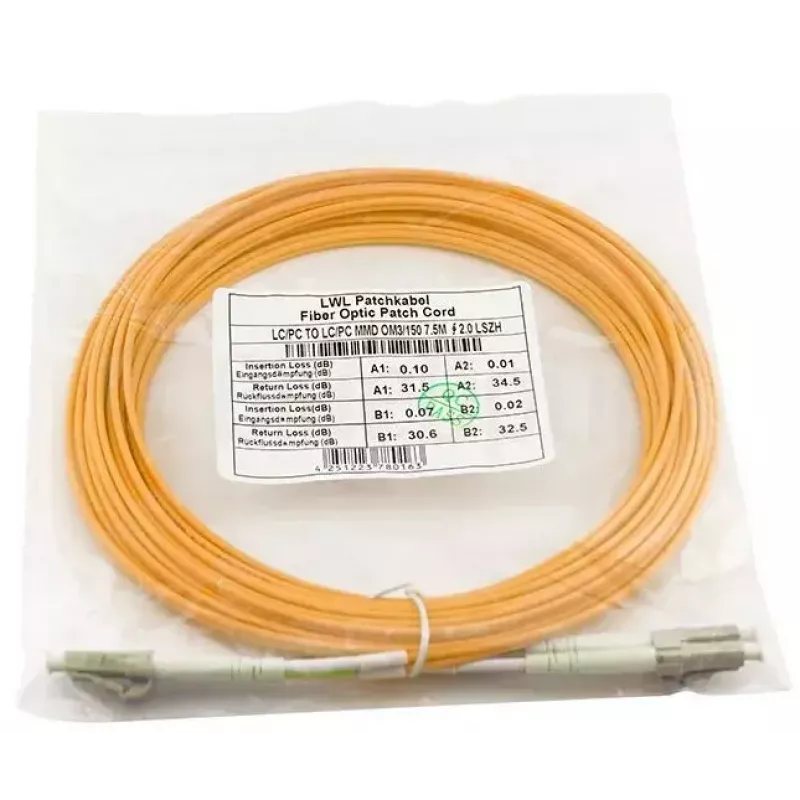 Kabel InfiniBand/światłowodowy BlueOptics 050502K5120000050M 50 m 2x LC LC/APC Zielony