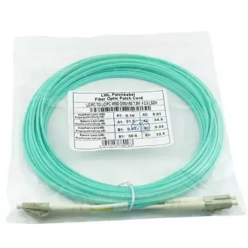 Kabel światłowodowy BlueOptics InfiniBand 15 m 2x LC LC/APC zielony