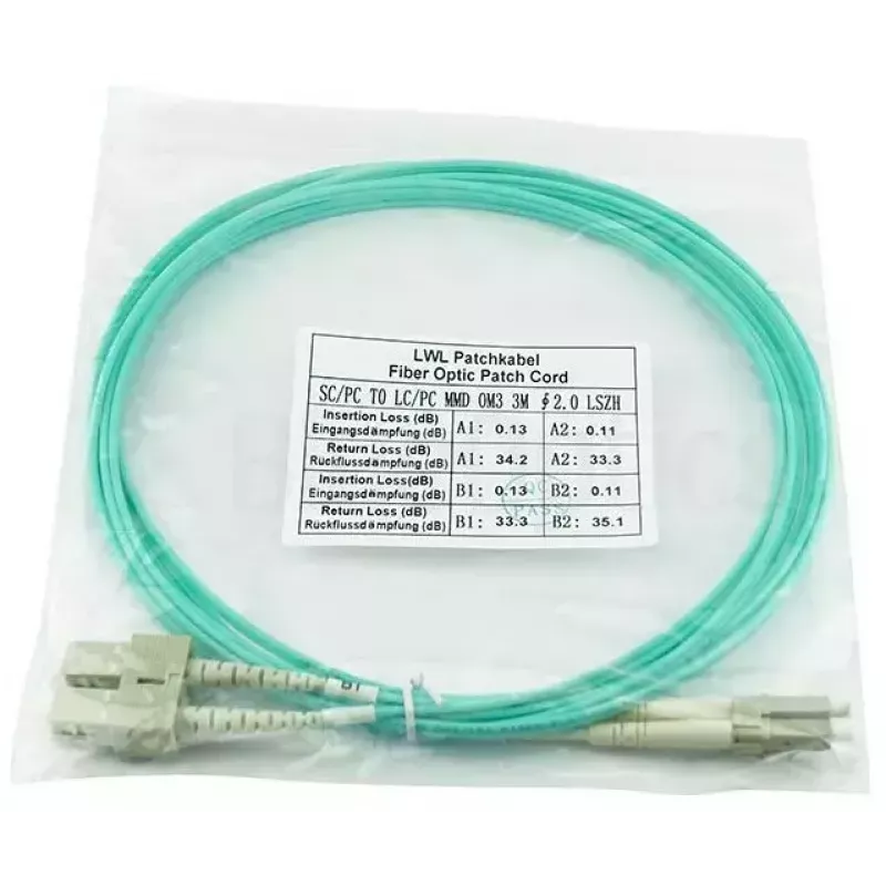 Kabel InfiniBand/światłowodowy BlueOptics 055702T512000050M-BO 50 m 2x LC 2x SC LC/APC