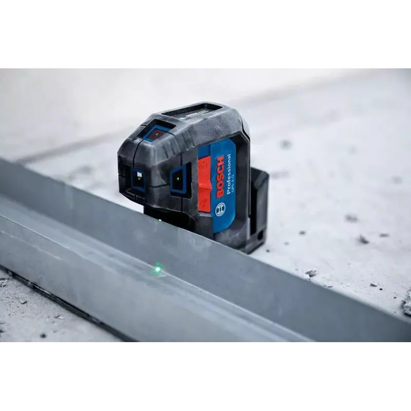 Bosch GPL 5 G Punktowy laser poziomujący 30 m 500-540 nm (< 10mW)