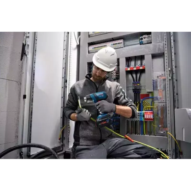 Bosch GHG 18V-50 Opalarka 175 l/min 500 °C Czarny, Niebieski