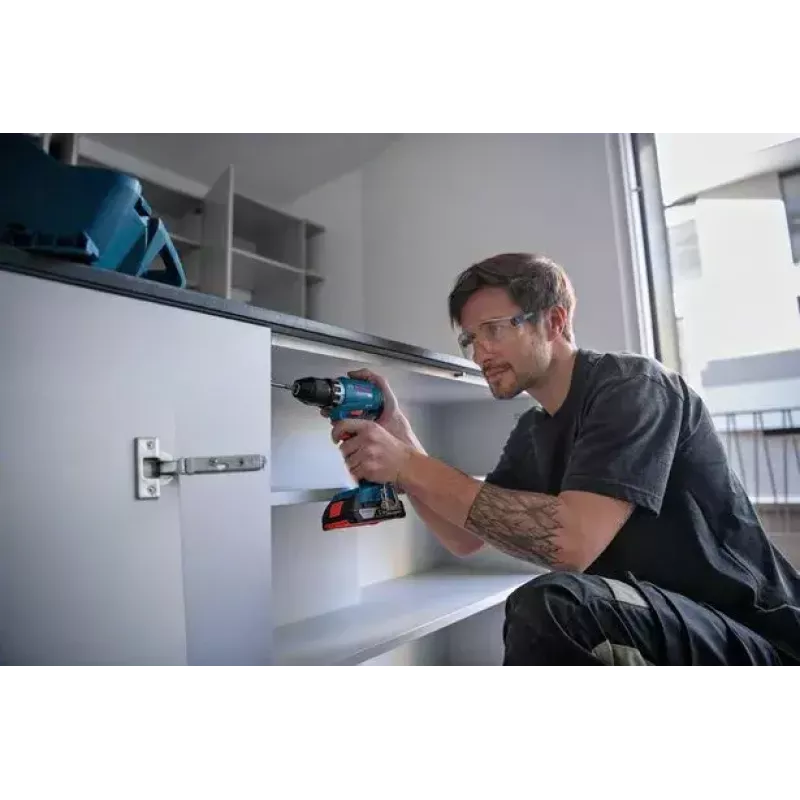 Bosch GSR 18V-45 Professional 500 obr./min 900 g Czarny, Niebieski