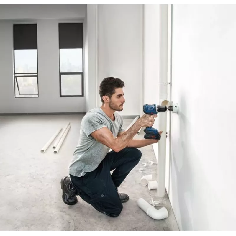 Bosch GSR 18V-65 2100 RPM Klucz 1,06 kg Czarny, Niebieski