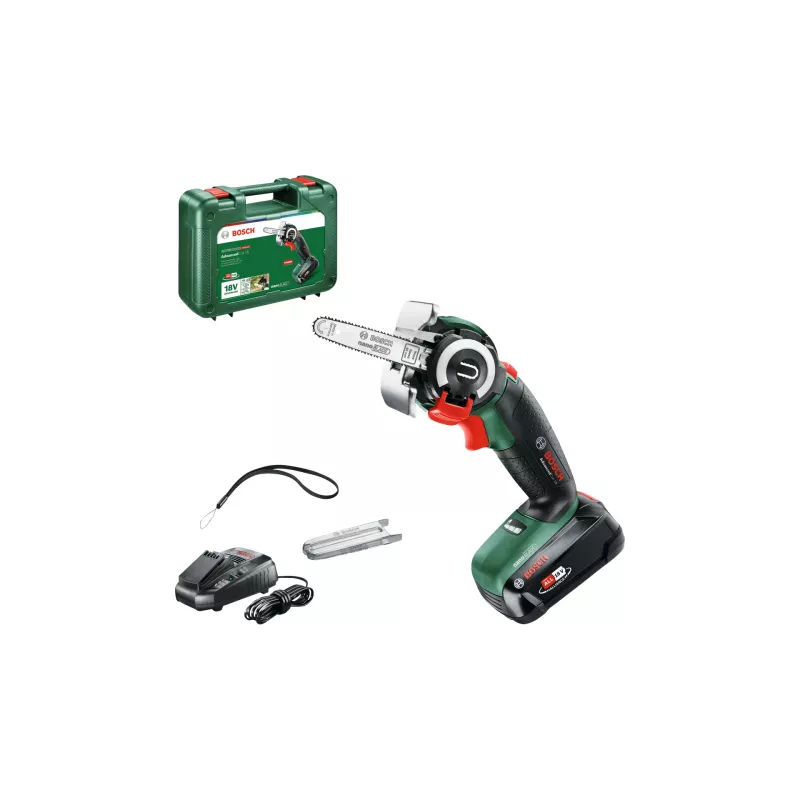 Bosch AdvancedCut 18 7000 RPM Czarny, Zielony, Czerwony, Srebrny