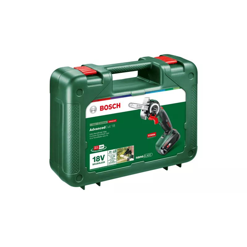 Bosch AdvancedCut 18 7000 RPM Czarny, Zielony, Czerwony, Srebrny