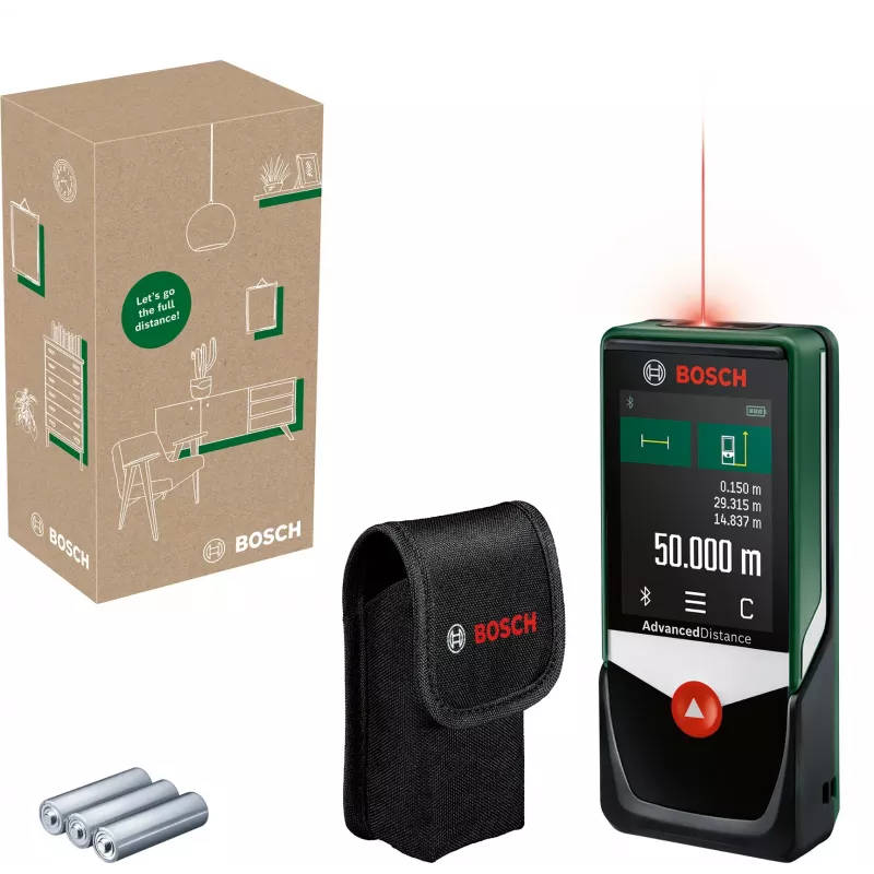 Bosch AdvancedlDistance 50C Dalmierz laserowy Wielokolorowy 50 m