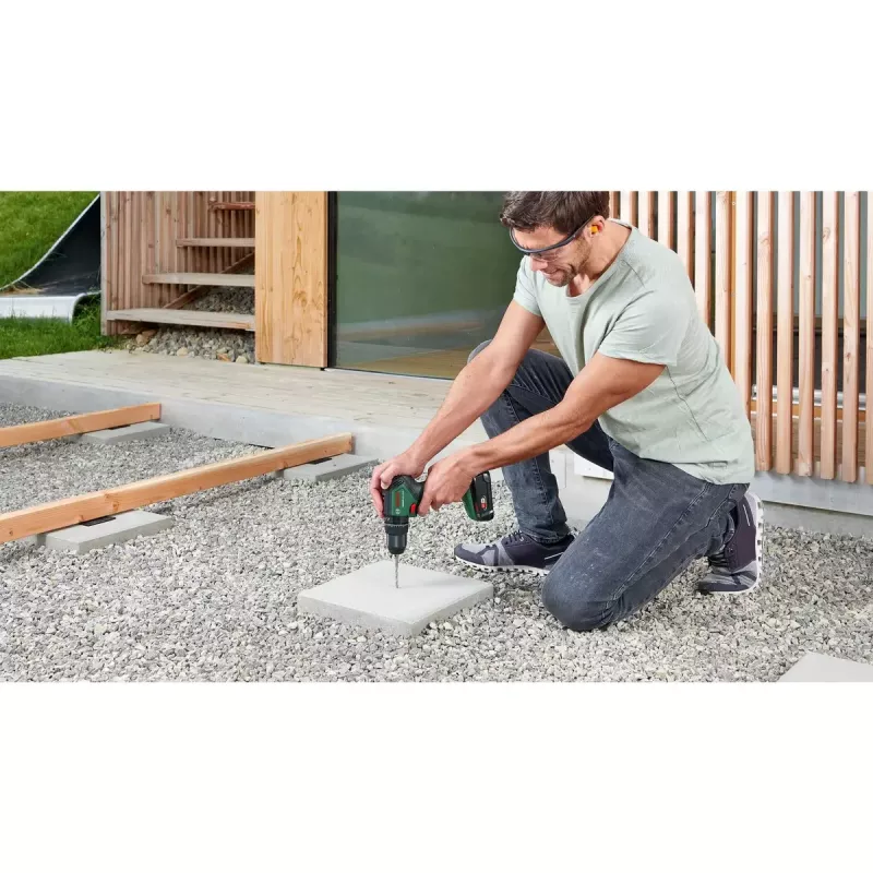 Bosch UniversalImpact 18V-60 1900 obr./min beznarzędziowe 1,3 kg Czarny, Zielony