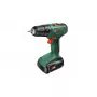 Bosch EasyDrill 18V-40 1630 RPM Keyless 1.3 kg Czarny, Zielony