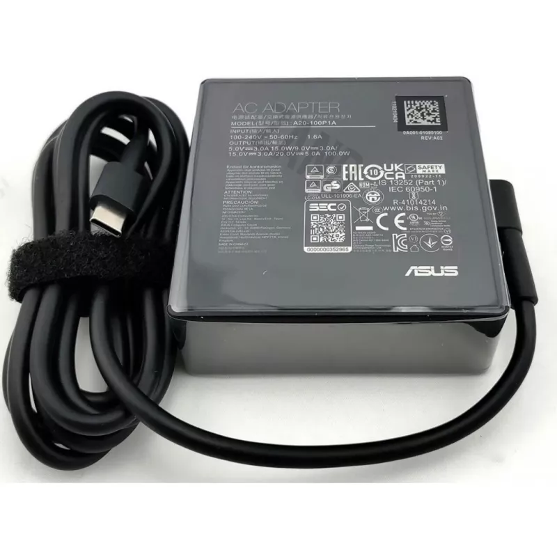 ASUS 0A001-01090100 zasilacz / inwerter Wewnętrzny 100 W Czarny
