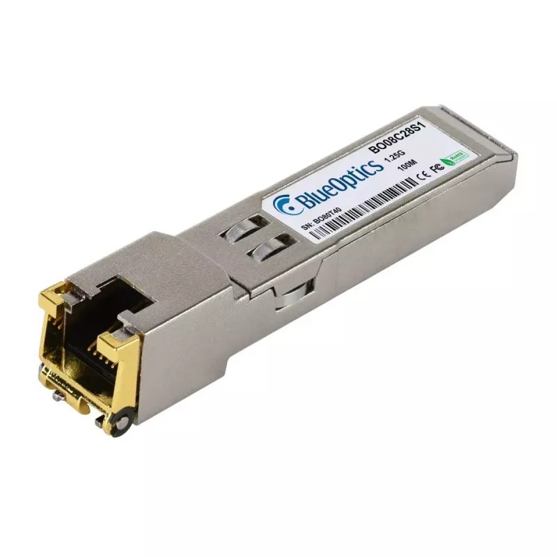 Moduł nadawczo-odbiorczy miedziany BlueOptics 0XTY28-BO 1250 Mbit/s RJ-45