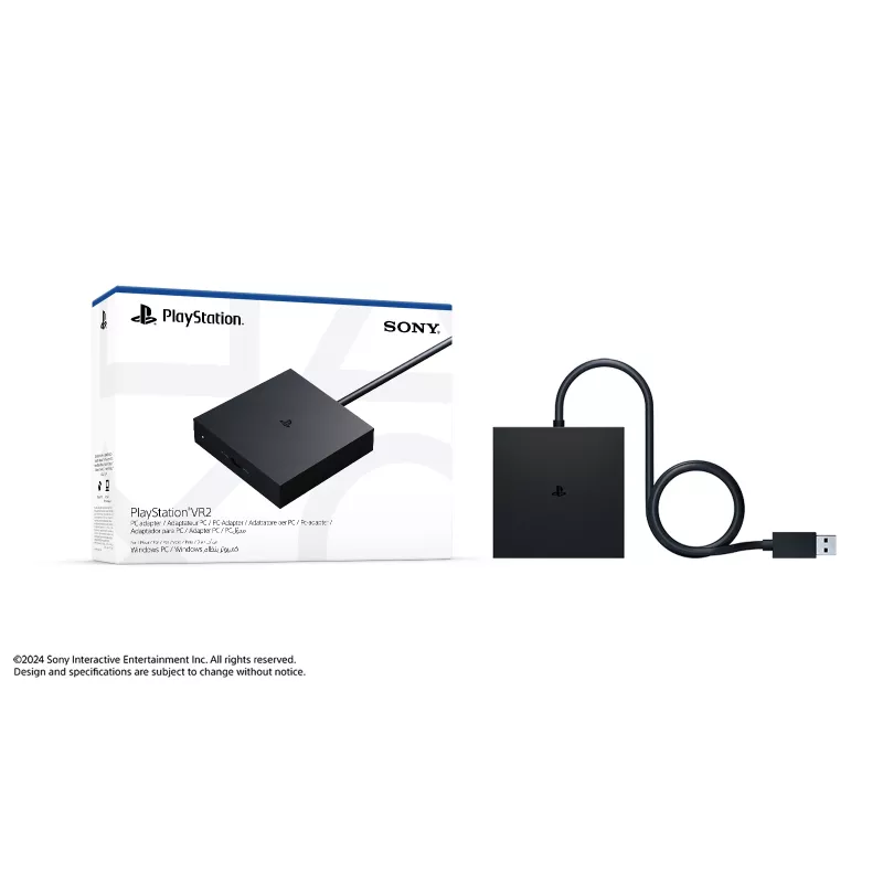 Adapter do kontrolera do gier Sony 1000043174 — Czarny, Wejście 100–240 V 50/60 Hz, 0,4 A, Kabel AC w zestawie