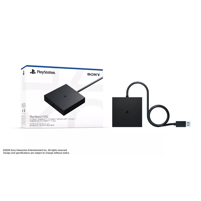Adapter do kontrolera do gier Sony 1000043174 — Czarny, Wejście 100–240 V 50/60 Hz, 0,4 A, Kabel AC w zestawie