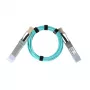BlueOptics InfiniBand kabel światłowodowy 3 m QSFP28 Aqua