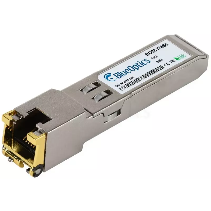transceiver miedziany SFP+ BlueOptics 10338 10000 Mbit/s srebrny