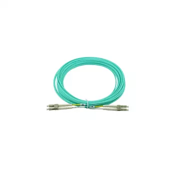 Kabel światłowodowy BlueOptics 10G-SR-30M-BO 2x LC LC/APC OM3 30m Aqua