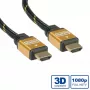Kabel HDMI ROLINE GOLD High Speed Ethernet M/M 7,5 m