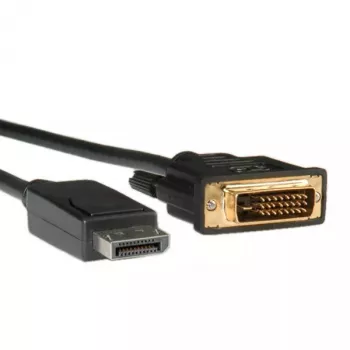 Kabel DisplayPort ROLINE DP-DVI (24+1) LSOH M/M 5 m