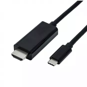 Kabel USB Type-C do HDMI ROLINE 11045843 5m Czarny