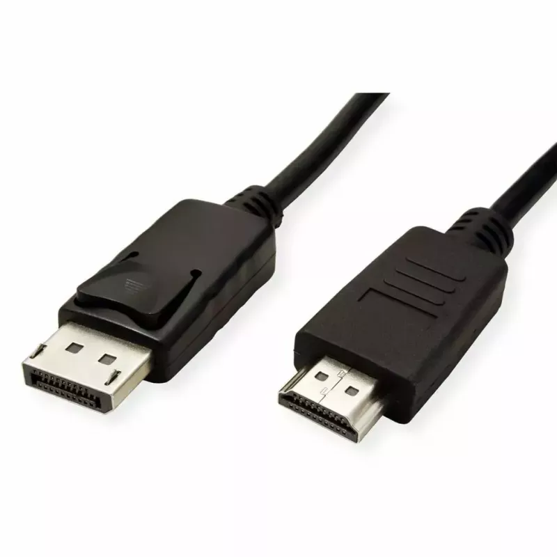 DisplayPort ROLINE 11.44.5782-10 HDTV Czarny