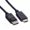 DisplayPort ROLINE 11.44.5782-10 HDTV Czarny