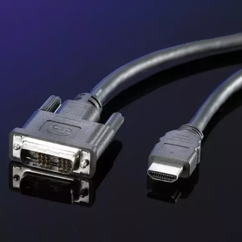 Kabel monitorowy VALUE DVI (18+1) - HDMI M/M 10 m