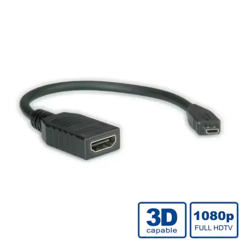 Kabel HDMI High Speed z Ethernetem VALUE 0,15m