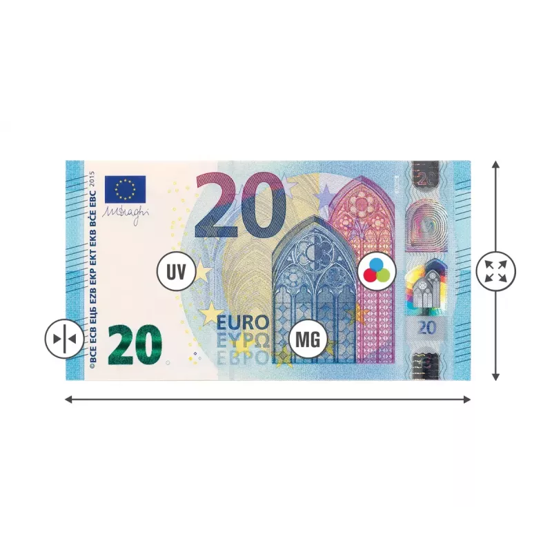 Maszyna do liczenia banknotów Safescan 2265 G2 Biały AC 220-240V LCD