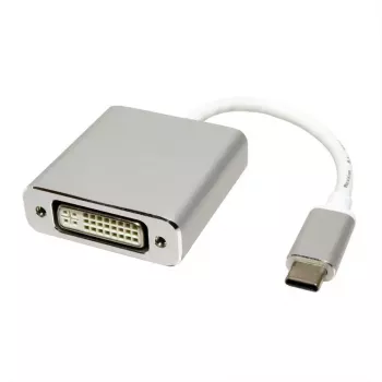 adapter kablowya wideo ROLINE 12.03.3205 USB Typu-C do DVI-D 0,1m