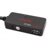 ROLINE USB 3.2 Gen 1 Hub 4 Porty z Repeaterem czarny 10 m