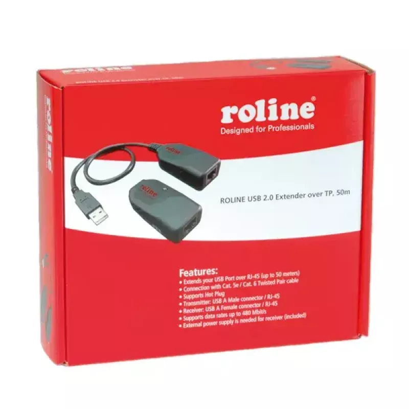 Przedłużacz USB 2.0 ROLINE 12.04.1100